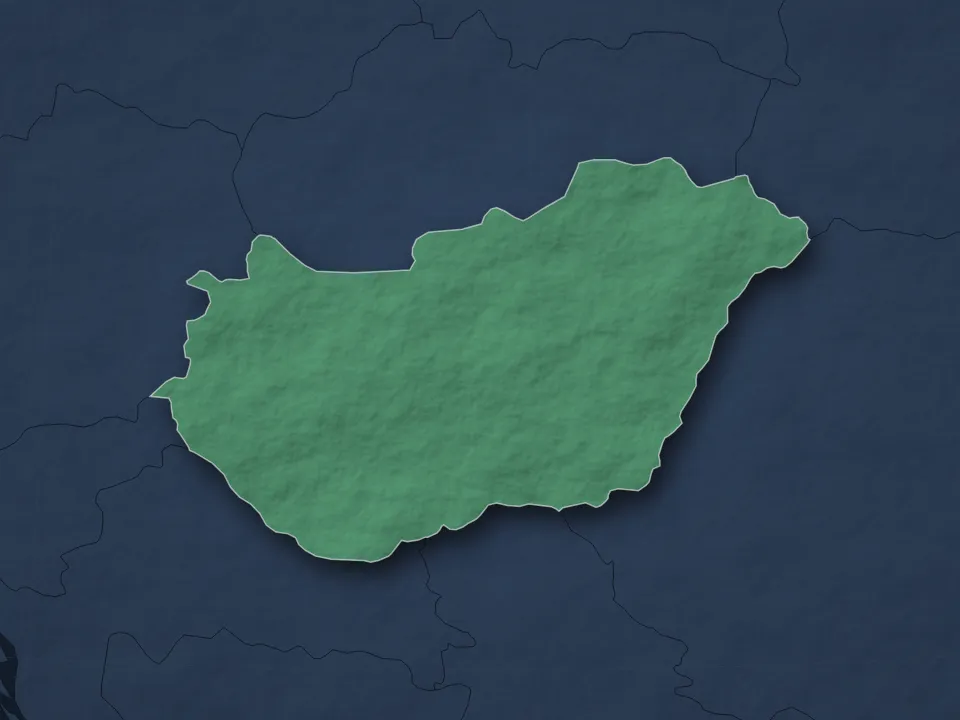 Map of Hungary