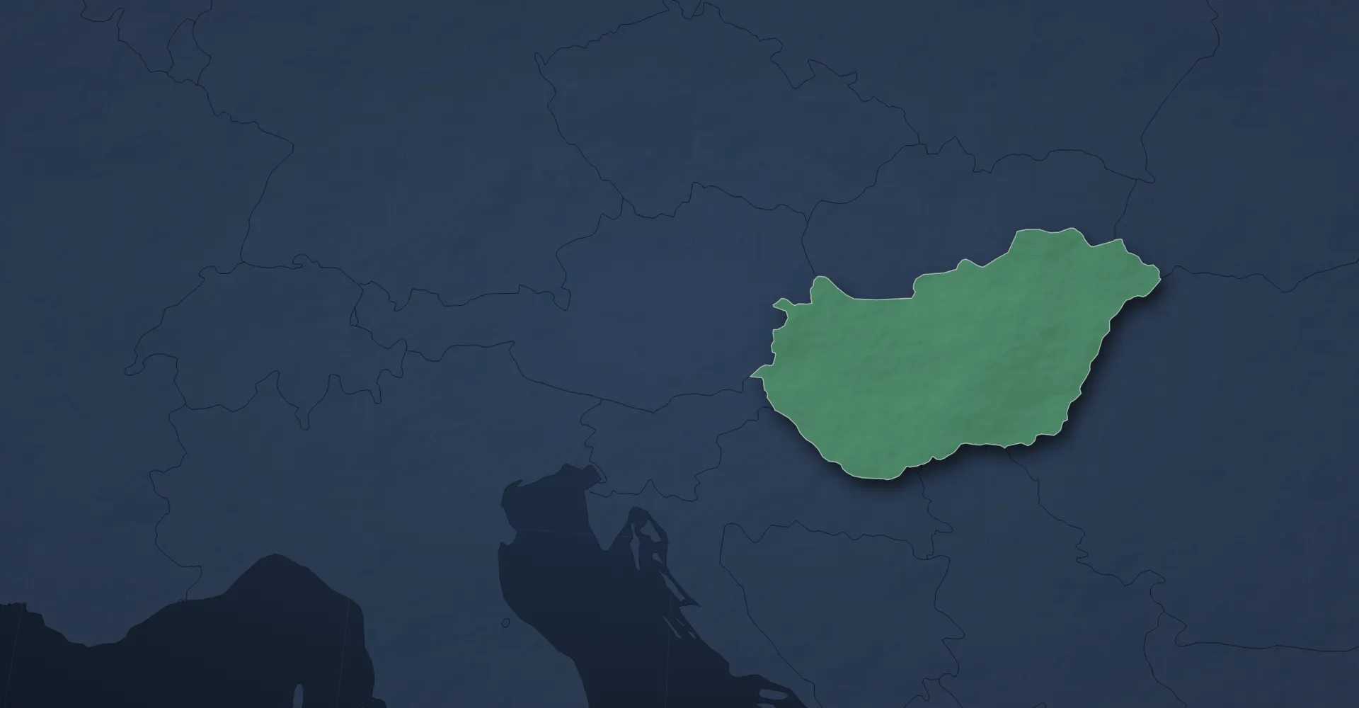 Map of Hungary